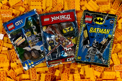 Utazás Kiállítás - LEGO polybag zacskós figura (1 db)